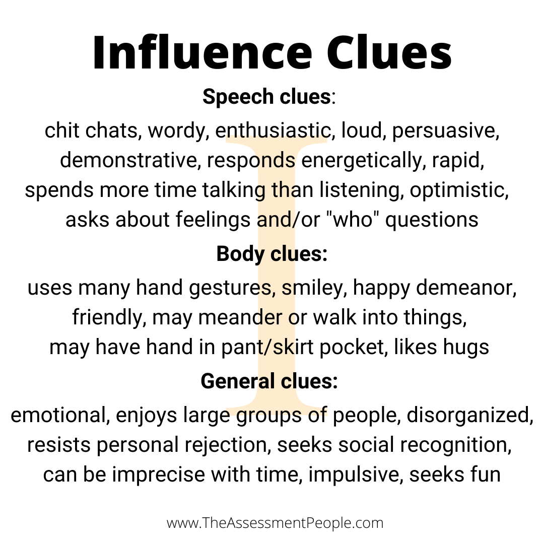 Influence Observable Clues